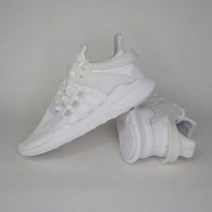 Adidas EQT Support ADV White Running Sneakers Size 7 Boys = 8.5 Womens